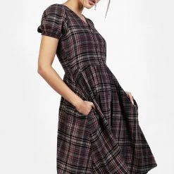 MET1 Hylda Midi Smock Dress Women