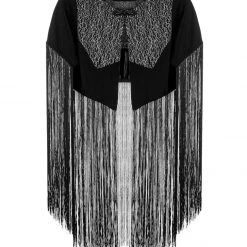 MET1 Women Sharona Fringed Bolero Jacket