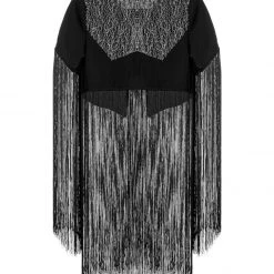 MET1 Women Sharona Fringed Bolero Jacket