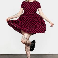 MET1 Arcade Mini Skater Dress