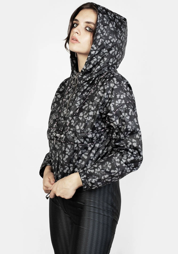 MET1 Women Electra Crop Anorak Jacket 4 MET1 Women Electra Crop Anorak Jacket