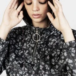 MET1 Women Electra Crop Anorak Jacket