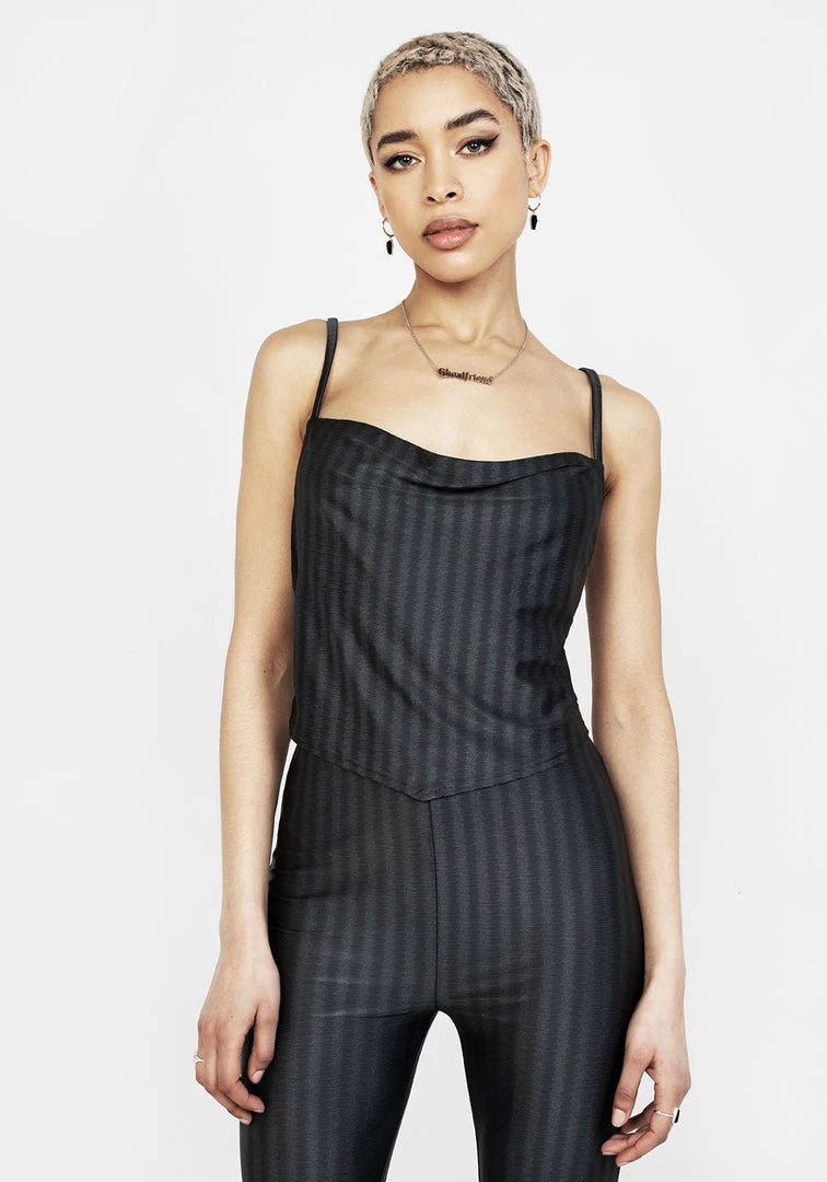 MET1 Explicit Cowl Neck Cami Top Women 5 MET1 Explicit Cowl Neck Cami Top Women