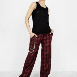 MET1 Thrashed Distressed Jersey Tank Top