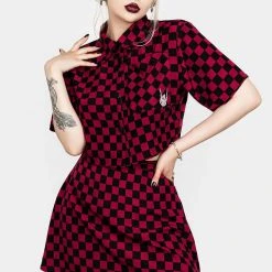 MET1 Arcade Crop Boxy Shirt Women