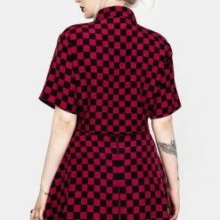 MET1 Arcade Crop Boxy Shirt Women