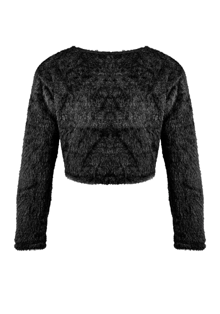 PFA1 Binx Fluffy Relaxed V-Neck Cardi 10 PFA1 Binx Fluffy Relaxed V-Neck Cardi