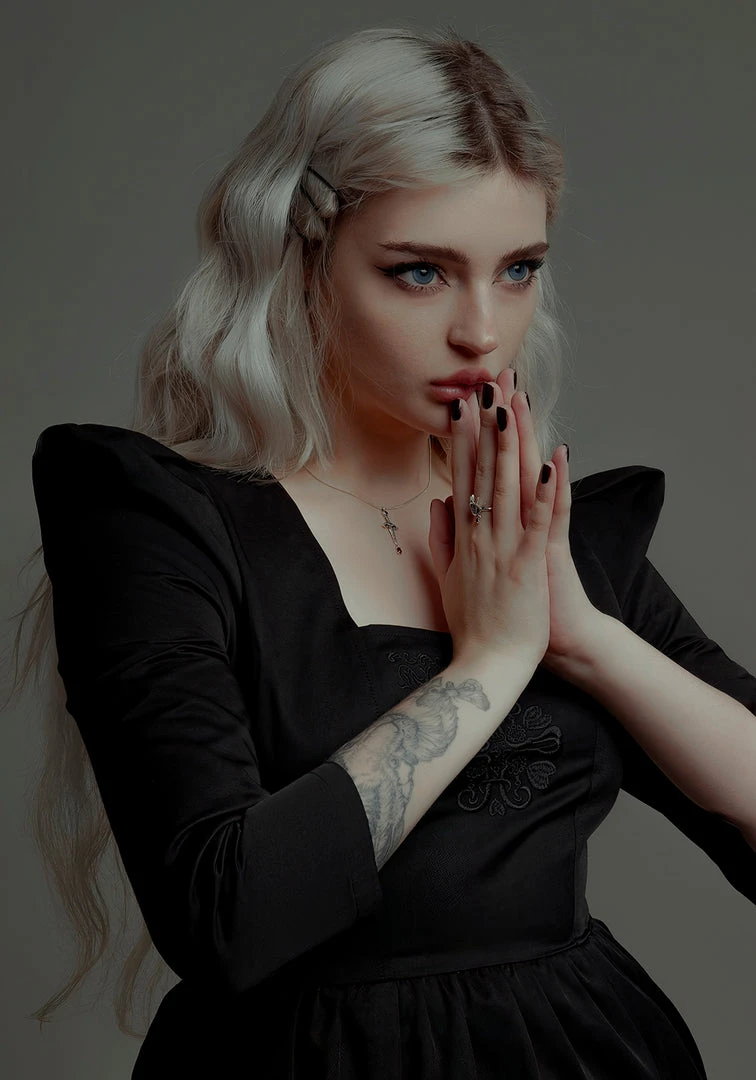 LVT1 MAGDALENE MIDI DRESS 4 LVT1 MAGDALENE MIDI DRESS