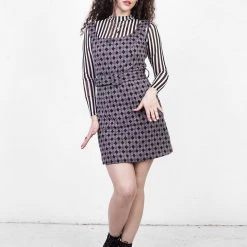 MET1 CLOWNTEARS BELTED PINAFORE DRESS Women 16 MET1 CLOWNTEARS BELTED PINAFORE DRESS Women