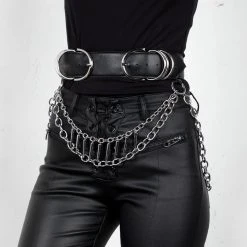 PIL1 Damned Double Buckle Waist Belt Accessories 14 PIL1 Damned Double Buckle Waist Belt Accessories