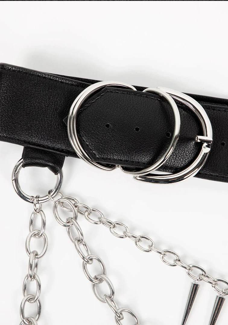 PIL1 Damned Double Buckle Waist Belt Accessories 10 PIL1 Damned Double Buckle Waist Belt Accessories