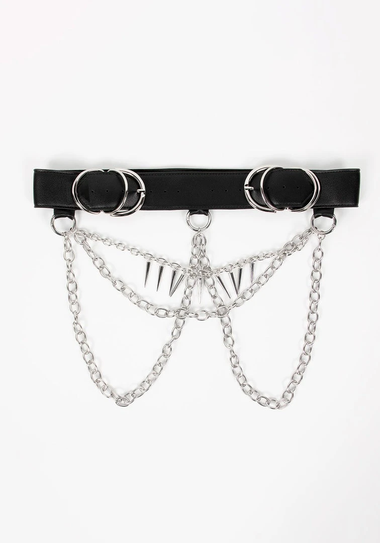 PIL1 Damned Double Buckle Waist Belt Accessories 11 PIL1 Damned Double Buckle Waist Belt Accessories