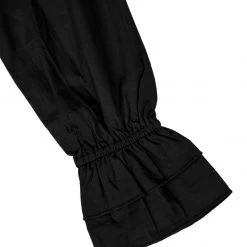 MET1 Clothing FANTOMETTE VOLUME SLEEVE BLOUSE