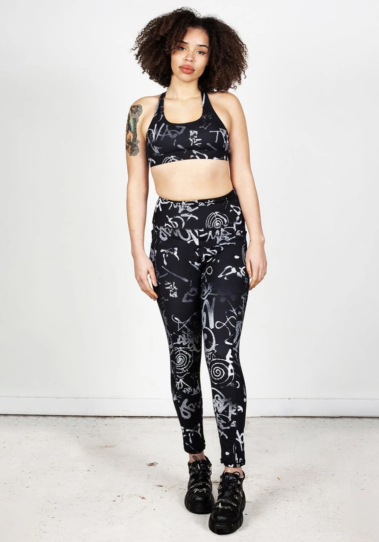 DIF1 Graffiti Leggings 5 DIF1 Graffiti Leggings