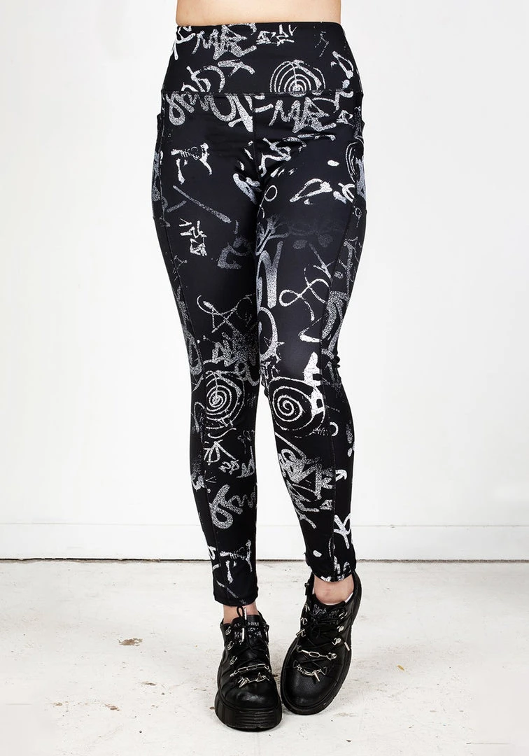 DIF1 Graffiti Leggings 9 DIF1 Graffiti Leggings