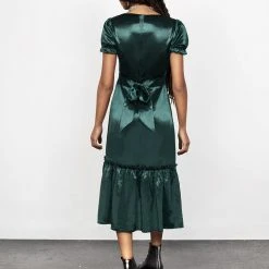 LVT1 MOSS MIDI TIER DRESS Women