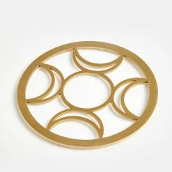 KEO1 TRIPLE MOON BRASS COASTER Men 8 KEO1 TRIPLE MOON BRASS COASTER Men