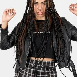 Cheap Disturbia Store 12 ORI1 Clothing Thrash Leather Jacket