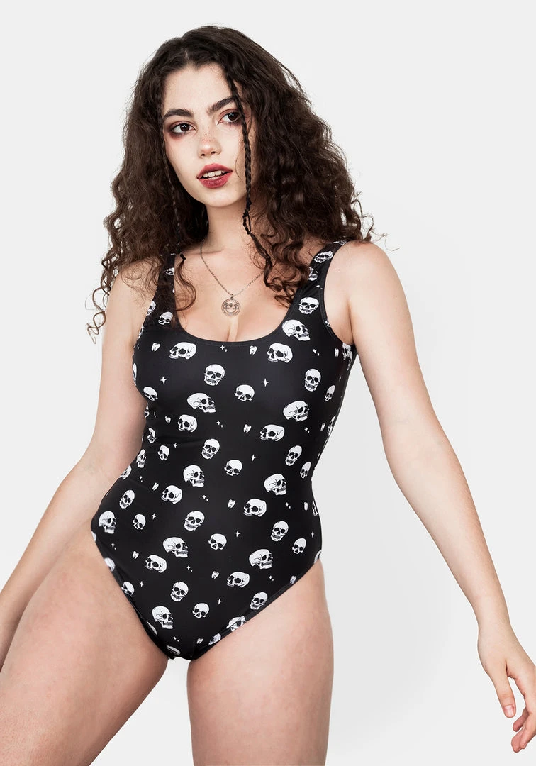 DIF1 Clothing BONES SCOOP BACK SWIMSUIT 3 DIF1 Clothing BONES SCOOP BACK SWIMSUIT
