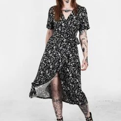 MET1 Women Earth Magick Wrap Dress