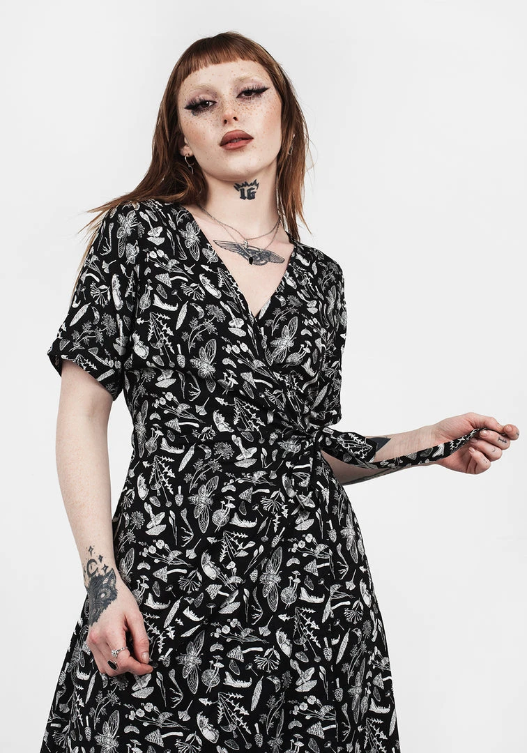 MET1 Women Earth Magick Wrap Dress 3 MET1 Women Earth Magick Wrap Dress