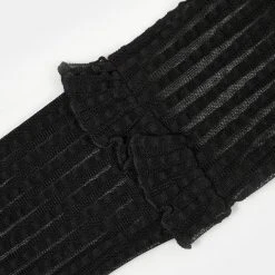 MET1 Women Mourning Ruffle Top 22 MET1 Women Mourning Ruffle Top