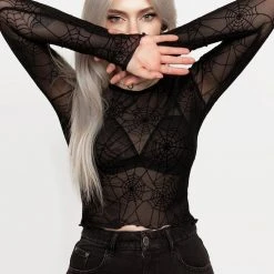 MET1 Women Venom Mesh Crop