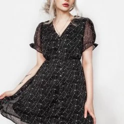 MET1 Spectral Button Up Dress