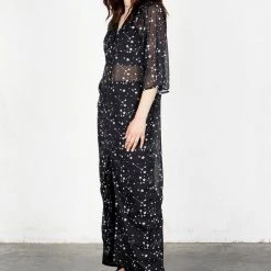 MET1 Cosmos Sheer Kaftan Dress Clothing 11 MET1 Cosmos Sheer Kaftan Dress Clothing