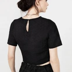 MET1 Broderie Boxy Fit Tee