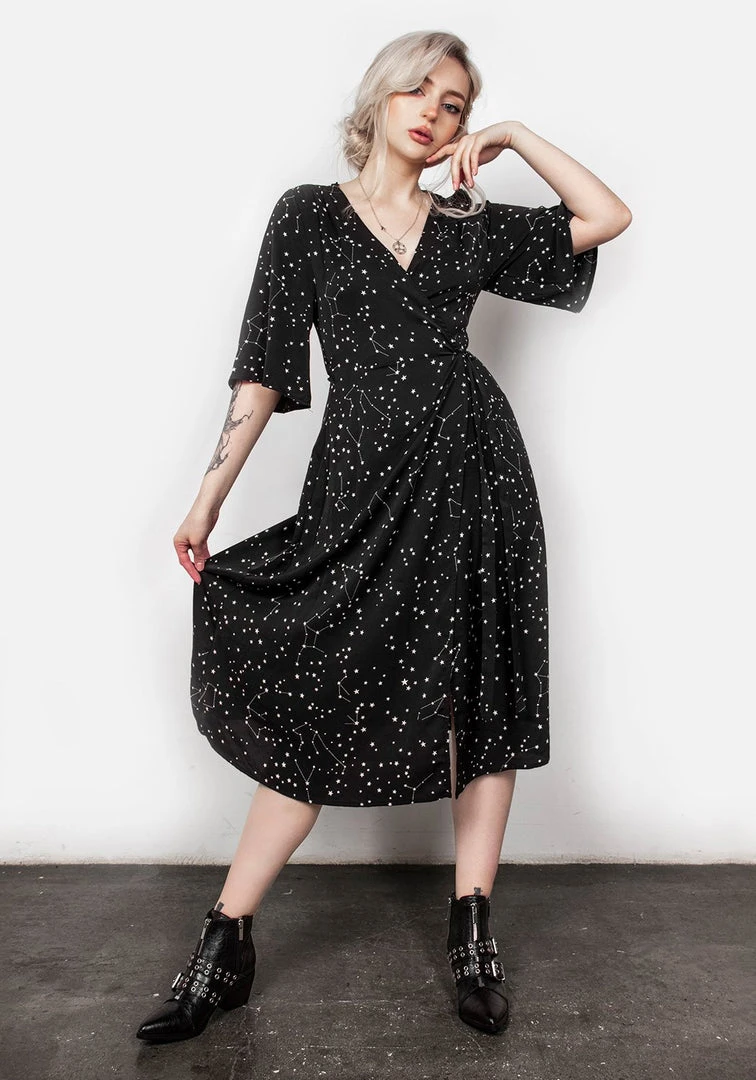 MET1 Celestial Midi Kimono Dress 3 MET1 Celestial Midi Kimono Dress