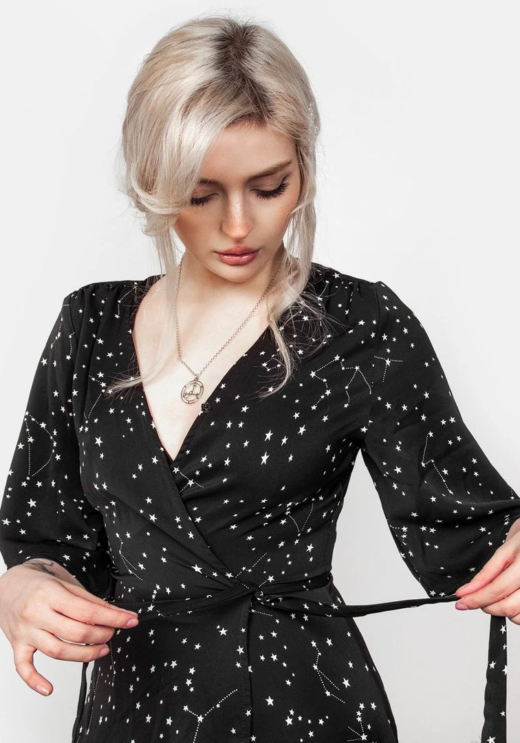 MET1 Celestial Midi Kimono Dress 4 MET1 Celestial Midi Kimono Dress