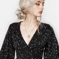 MET1 Celestial Midi Kimono Dress 14 MET1 Celestial Midi Kimono Dress