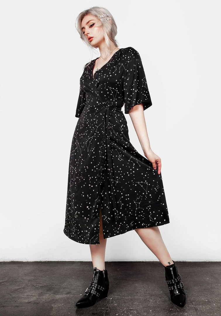 MET1 Celestial Midi Kimono Dress 8 MET1 Celestial Midi Kimono Dress