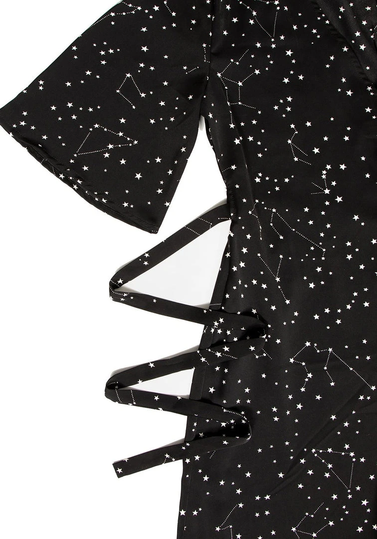 MET1 Celestial Midi Kimono Dress 10 MET1 Celestial Midi Kimono Dress