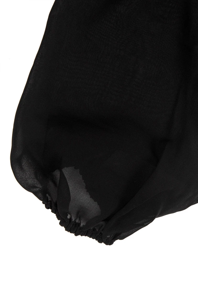 MET1 Maria Ruched Sheer Sleeve Top 12 MET1 Maria Ruched Sheer Sleeve Top