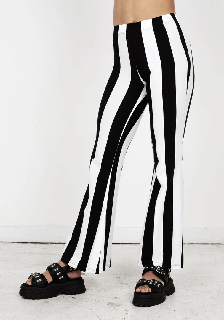 MET1 Clothing Afterlife Stripe Jersey Flares 9 MET1 Clothing Afterlife Stripe Jersey Flares