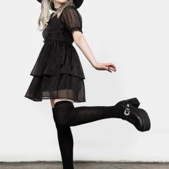 MET1 Andie Puff Sleeve Organza Dress Women 11 MET1 Andie Puff Sleeve Organza Dress Women