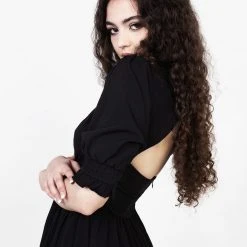 CHI1 DIVINATION TEXTURED MIDI DRESS Women