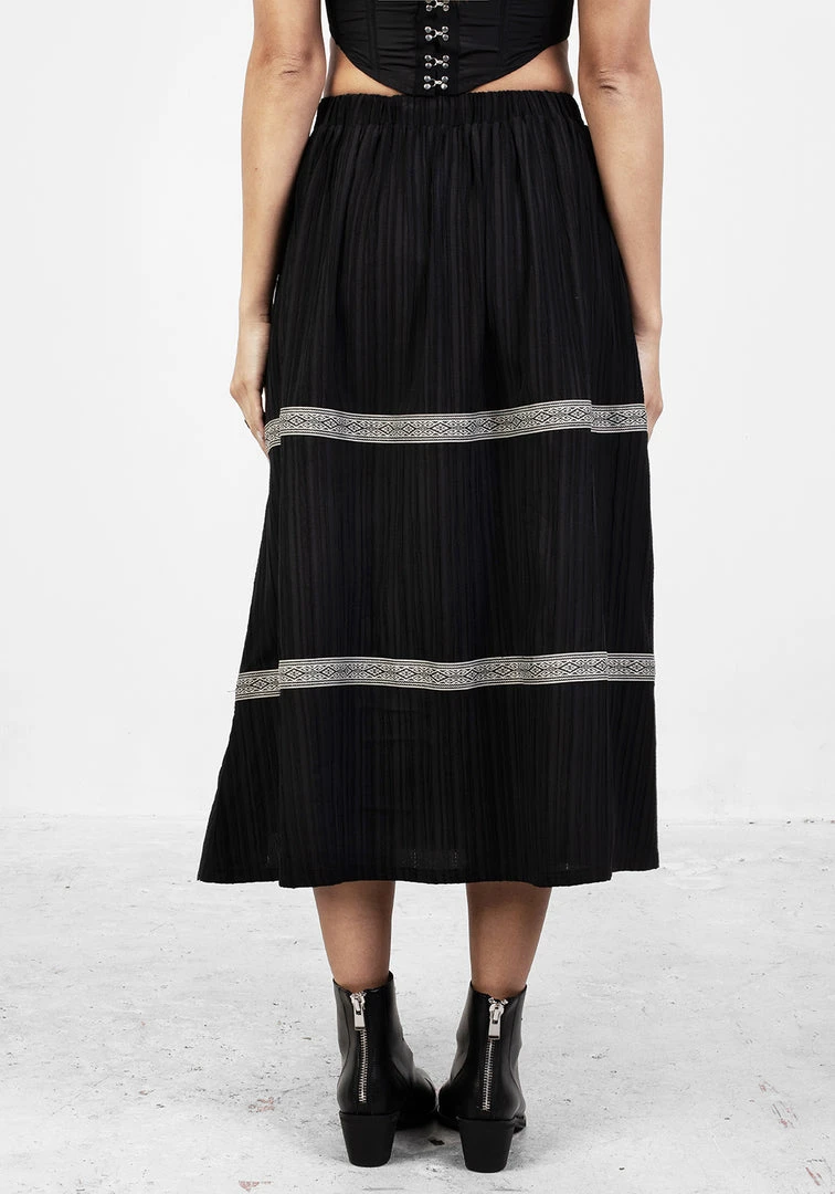CHI1 Morris Tiered Midi Skirt 5 CHI1 Morris Tiered Midi Skirt