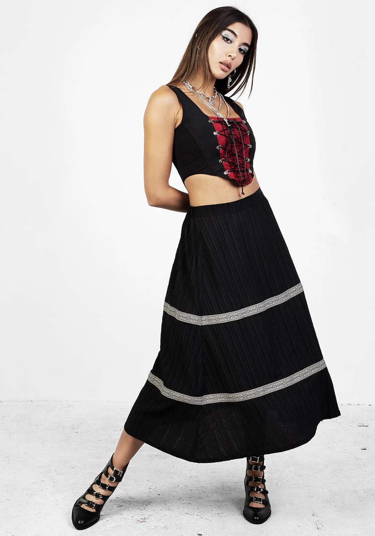 CHI1 Morris Tiered Midi Skirt 3 CHI1 Morris Tiered Midi Skirt