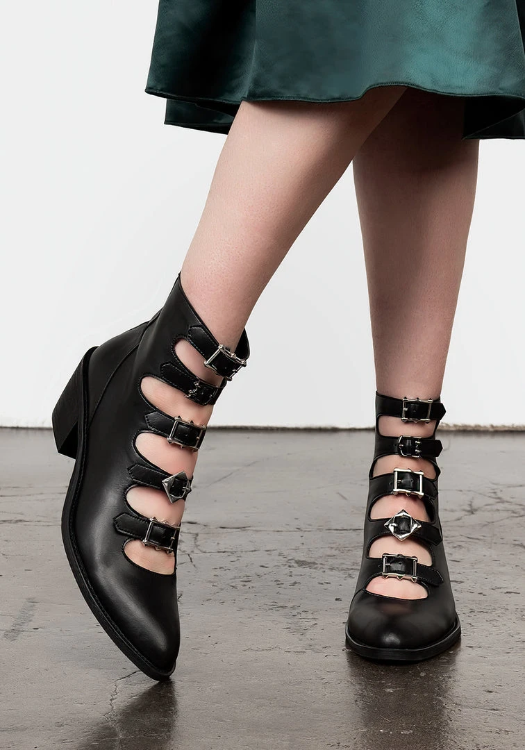 CHI1 Women BRIDGET BUCKLED BOOTS 4 CHI1 Women BRIDGET BUCKLED BOOTS