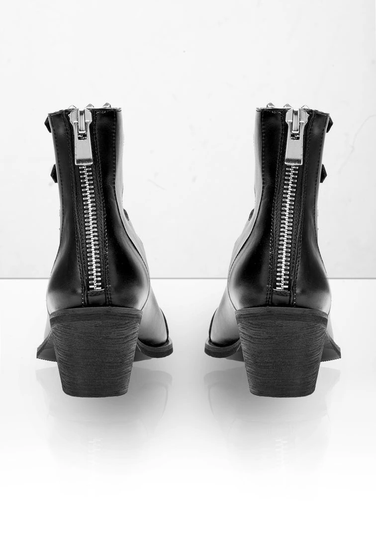 CHI1 Women BRIDGET BUCKLED BOOTS 10 CHI1 Women BRIDGET BUCKLED BOOTS