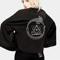 CHI1 ALCHEMY SHORT KIMONO