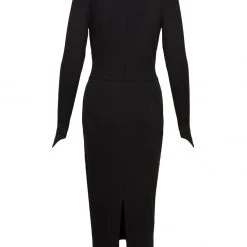 DDS1 Clothing VAMPIRA V-NECK MIDI DRESS