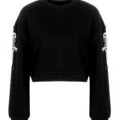 DDS1 Women SMAUG LONG SLEEVE CROP SWEATER
