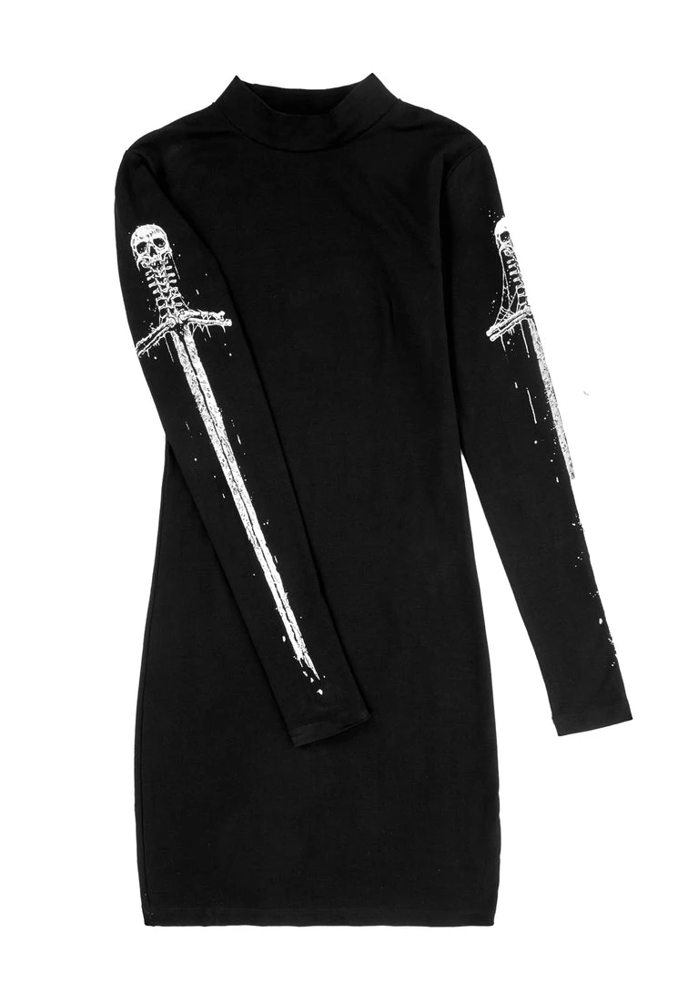 DDS1 SKULTRO MOCK NECK BODYCON DRESS Coming Soon 11 DDS1 SKULTRO MOCK NECK BODYCON DRESS Coming Soon