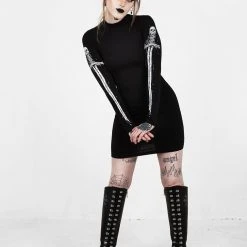 DDS1 SKULTRO MOCK NECK BODYCON DRESS Coming Soon 15 DDS1 SKULTRO MOCK NECK BODYCON DRESS Coming Soon