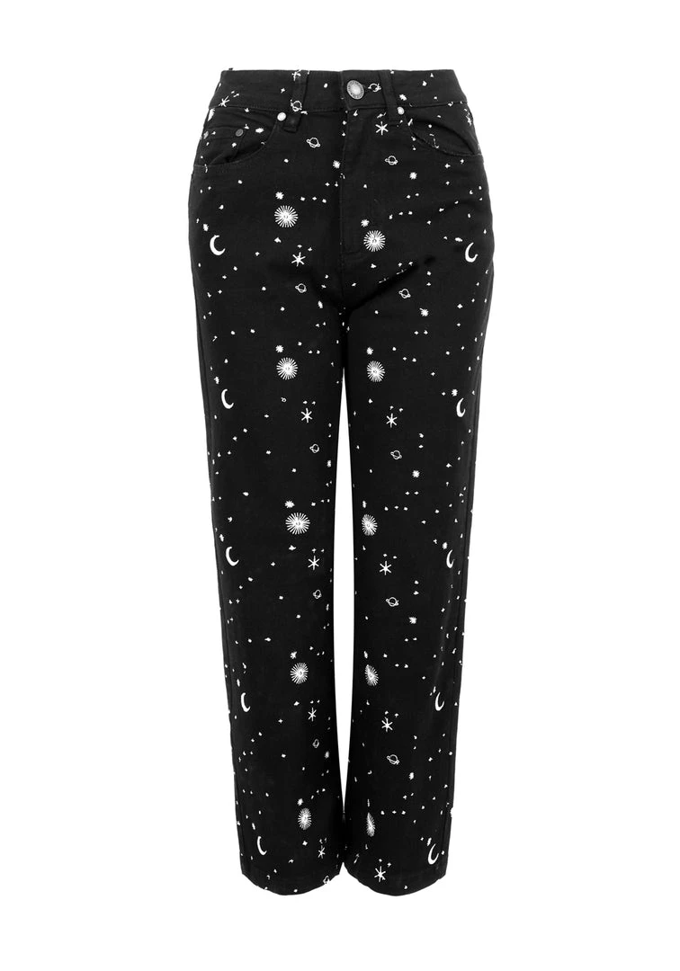 DEN1 CELESTIAL EMBROIDERED JEANS 11 DEN1 CELESTIAL EMBROIDERED JEANS
