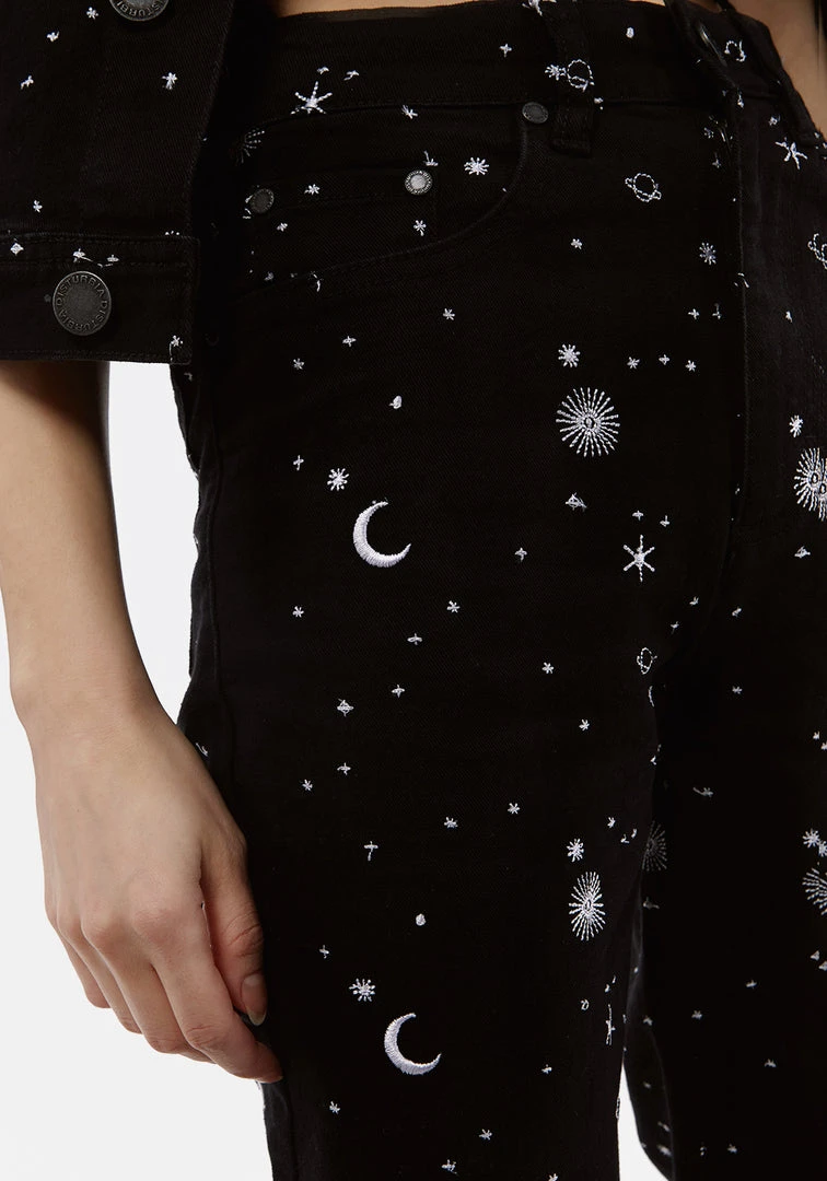 DEN1 CELESTIAL EMBROIDERED JEANS 6 DEN1 CELESTIAL EMBROIDERED JEANS